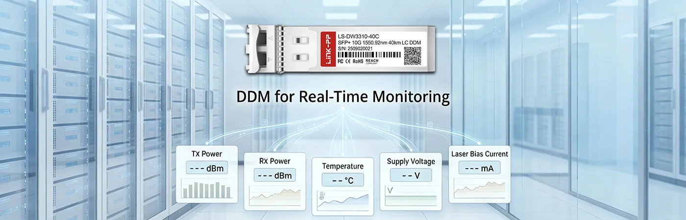 LS-DW3310-40C Module with DDM for Real-Time Monitoring
