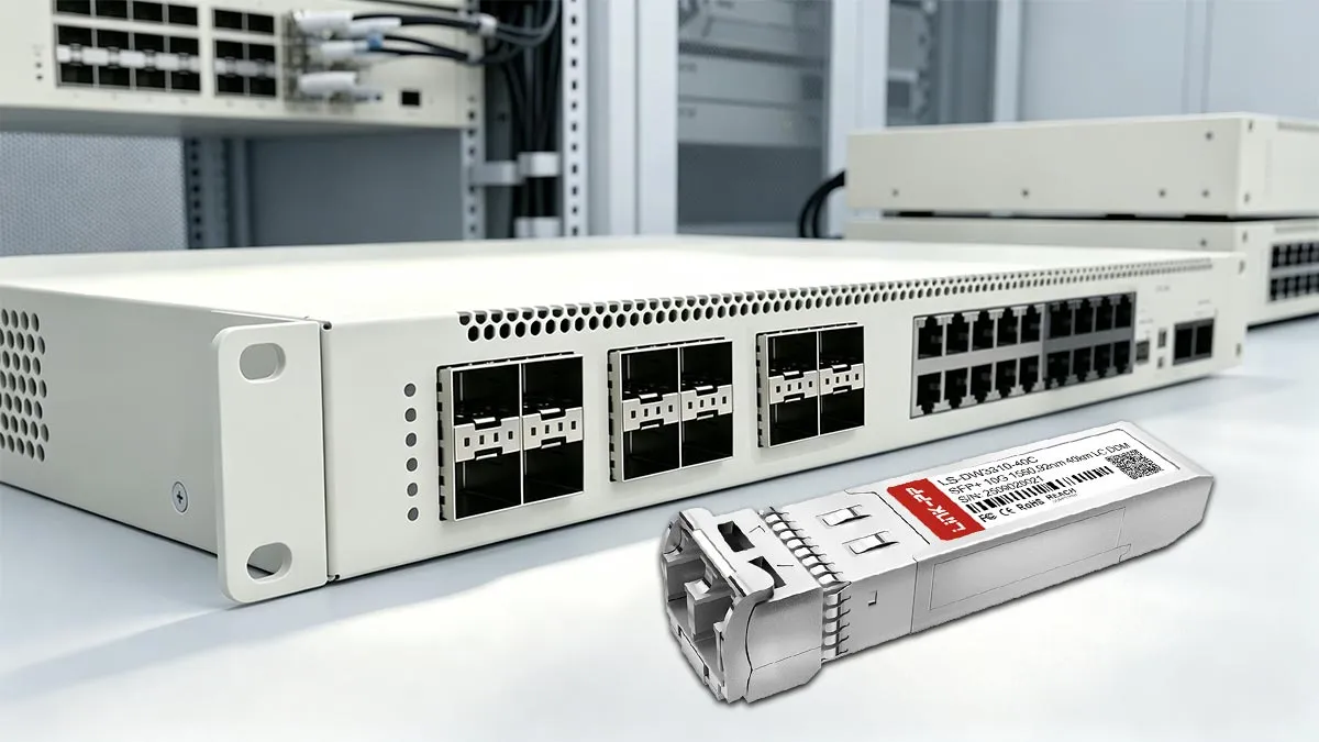 LINK-PP LS-DW3310-40C 10G SFP+ Usage Demonstration