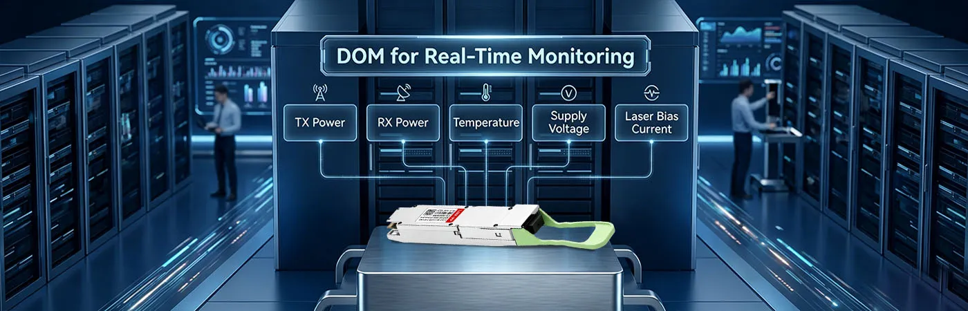 LQD-M31400-FR1SC Module with DOM for Real-Time Monitoring