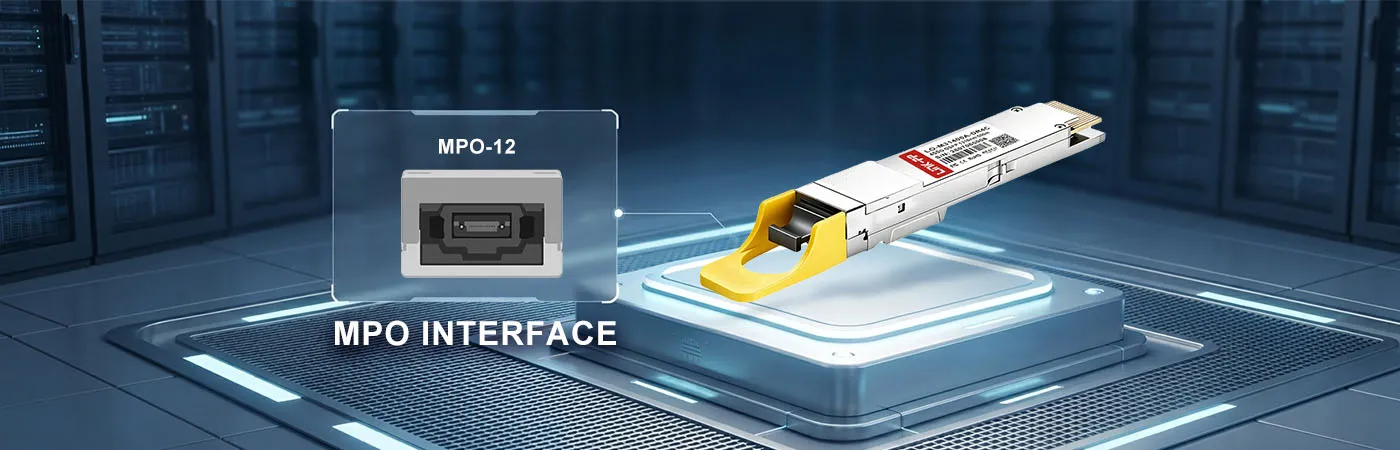 LO-M31400A-DR4C Module with MPO-12/APC Interface