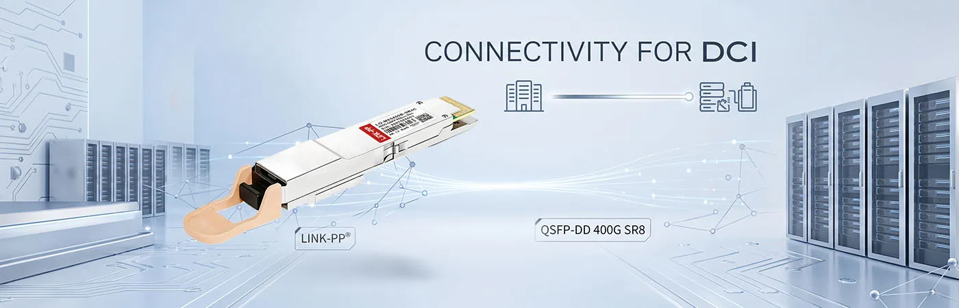 LO-M85400B-SR4C: 400G Connectivity for DCI