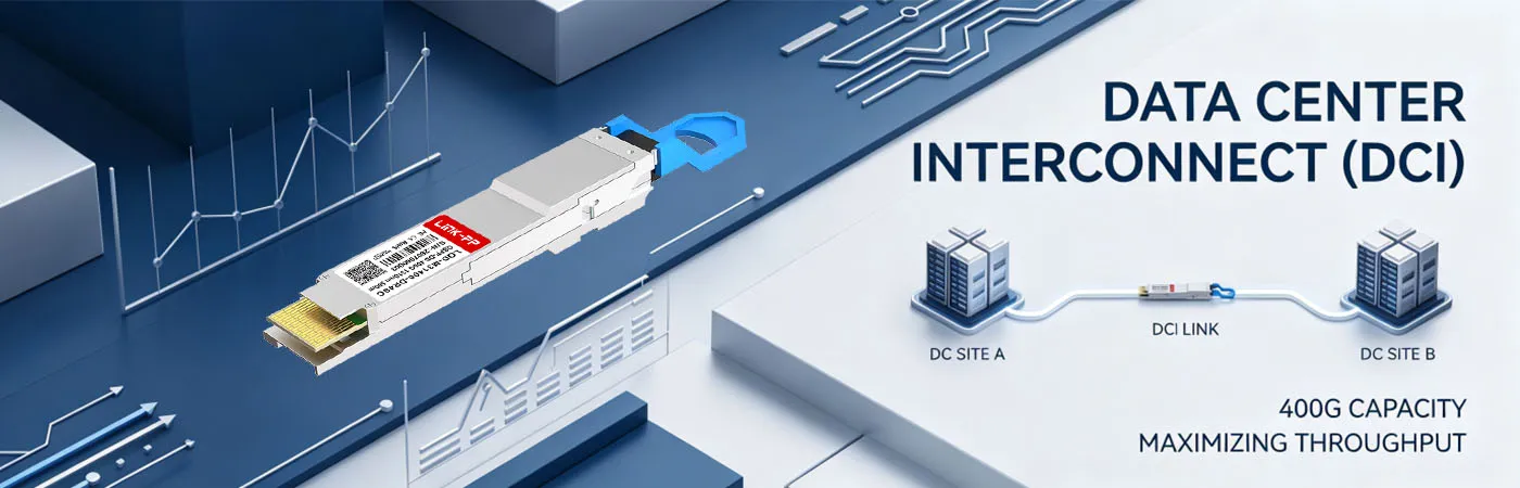 LQD-M31400-DR4SC: 400G Connectivity for Data Center Interconnects