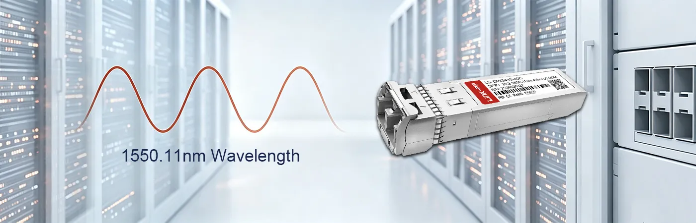 Mô-đun LS-DW3410-40C với bước sóng 1550.11nm