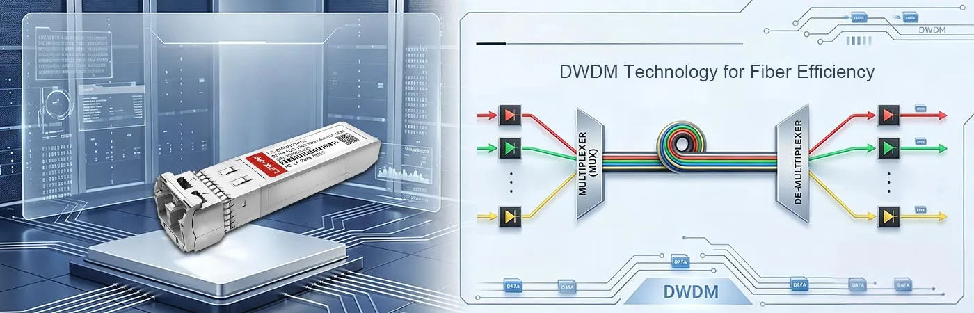 Modul LS-DW3510-40C dengan Teknologi DWDM untuk Efisiensi Serat Optik