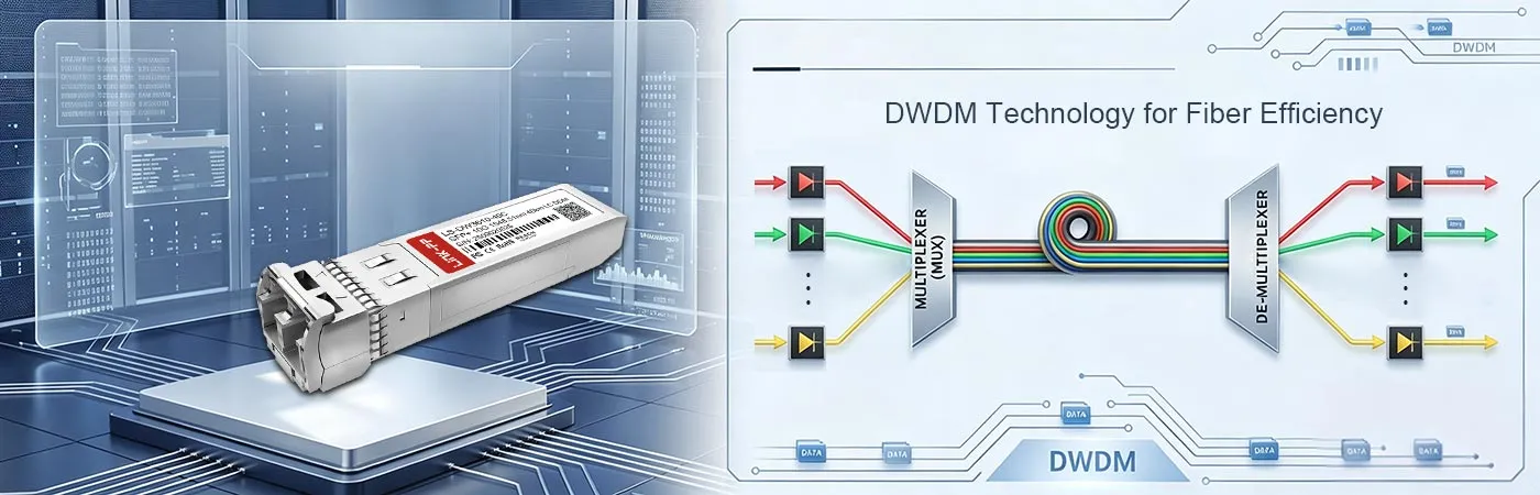 Modul LS-DW3610-40C dengan Teknologi DWDM untuk Efisiensi Serat Optik