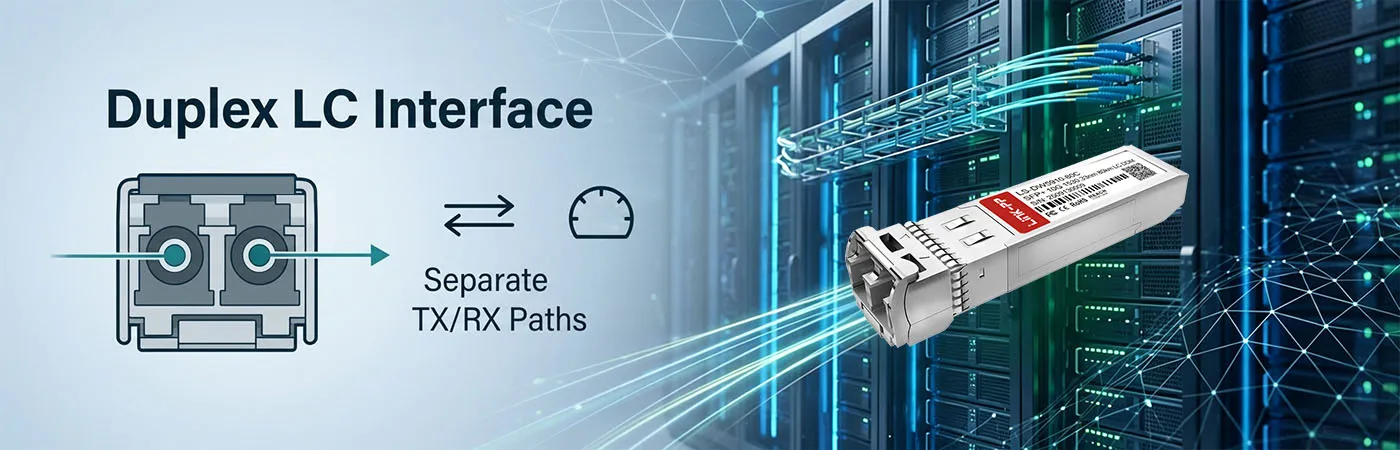 SFP-10G-DZ-30.33 Module with Duplex LC Interface