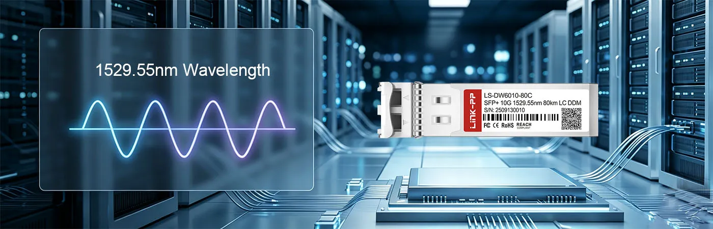 SFP-10G-DZ-29.55 Module with 1529.55nm Wavelength