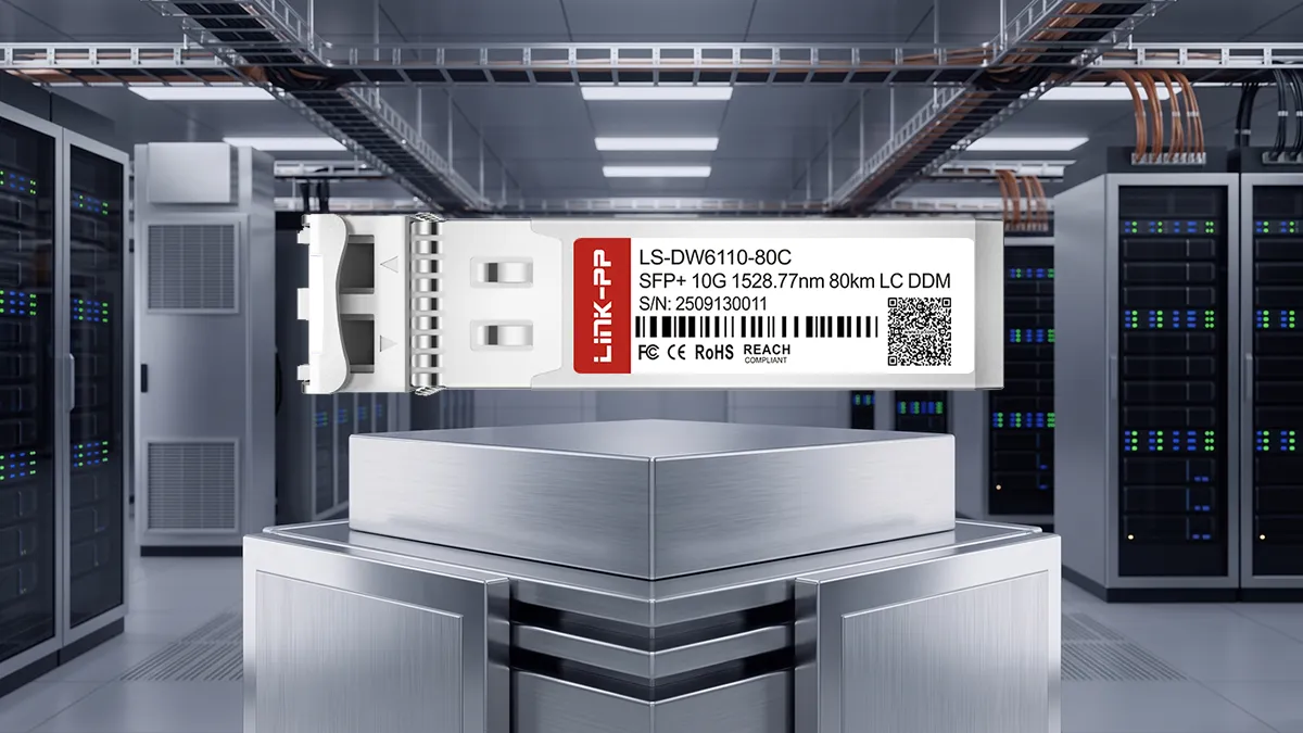 Brocade 10G-SFPP-ZRD-1528.77 Compatible LINK-PP C61 10G SFP+ Specifications