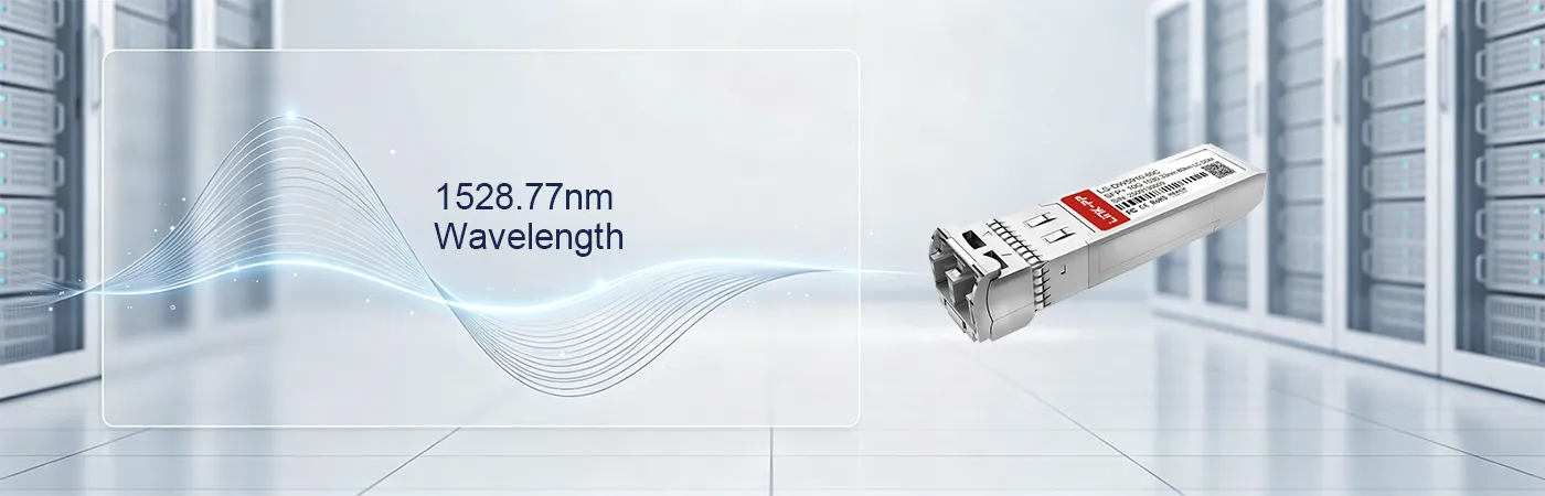 10G-SFPP-ZRD-1528.77 Module with 1528.77nm Wavelength