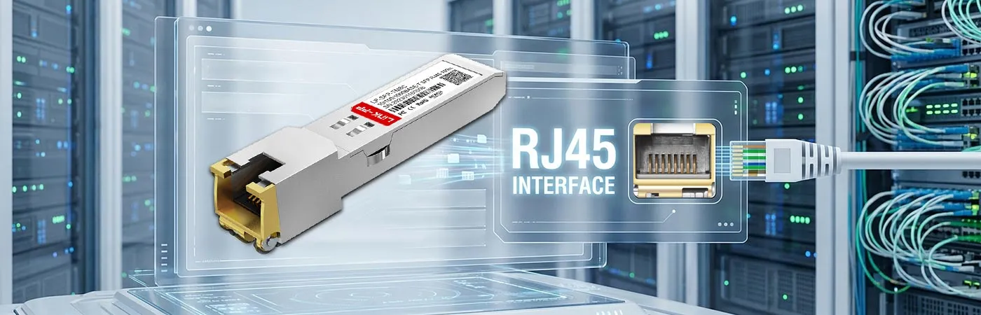 LP-SFP-TM8C Module with RJ45 Interface