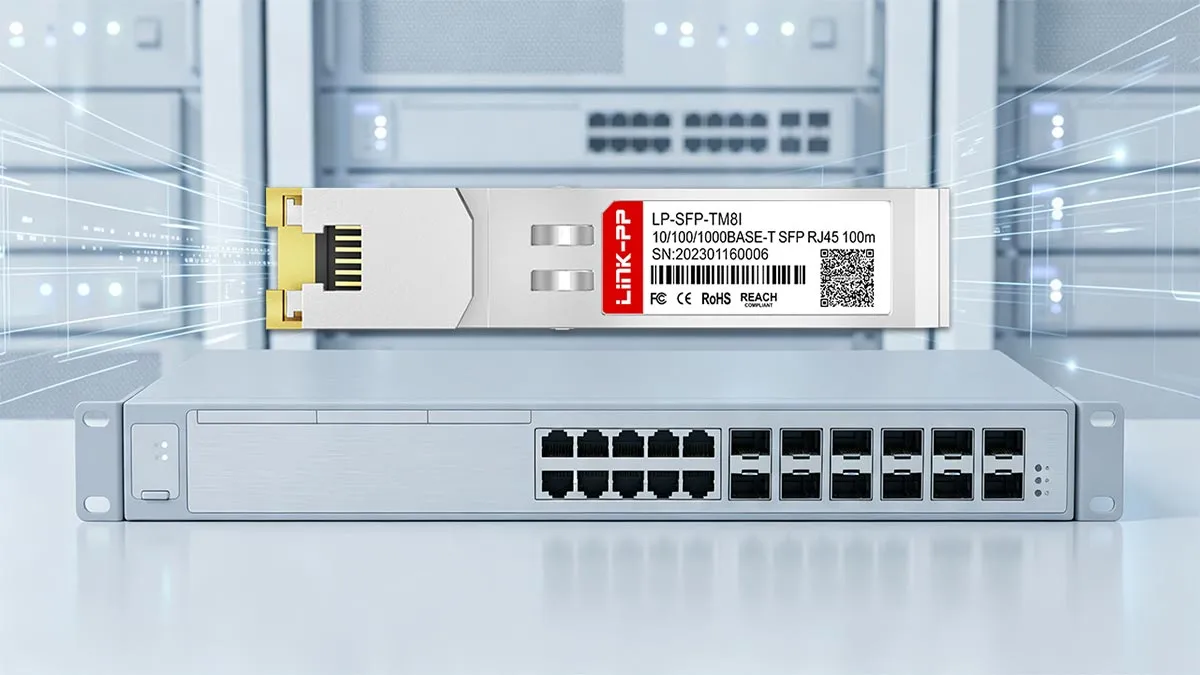 LINK-PP Mô-đun SFP đồng LP-SFP-TM8I 10/100/1000BASE-T