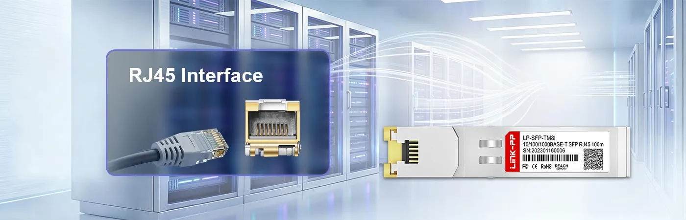 Mô-đun LP-SFP-TM8I với giao diện RJ45