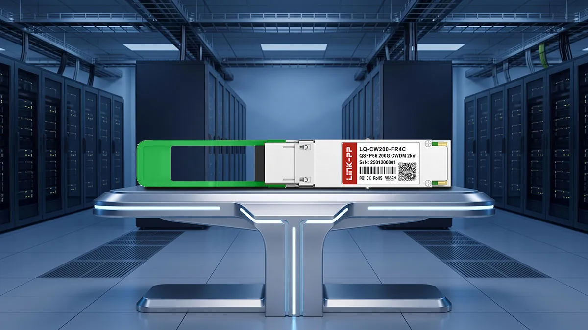 LINK-PP Spécifications du module QSFP56 200G LQ-CW200-FR4C