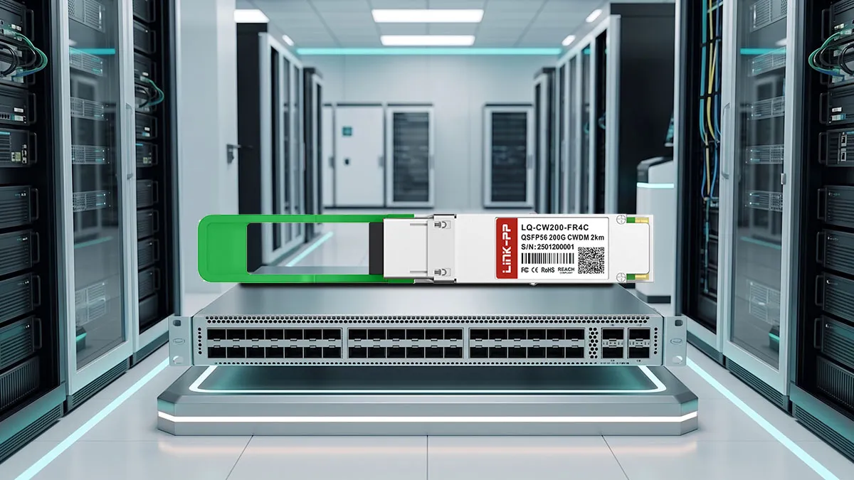LINK-PP Module optique LQ-CW200-FR4C 200G QSFP56