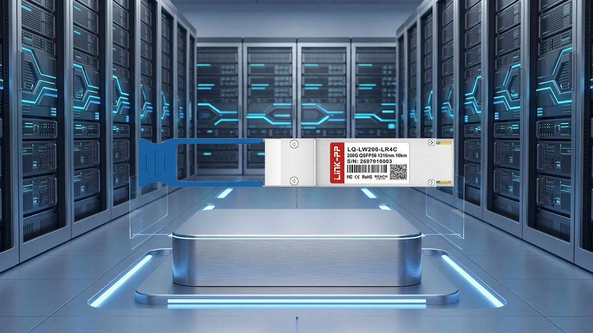 LINK-PP Especificaciones del LQ-LW200-LR4C 200G QSFP56