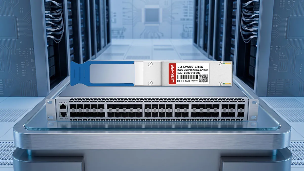 LINK-PP Módulo óptico LQ-LW200-LR4C 200G QSFP56