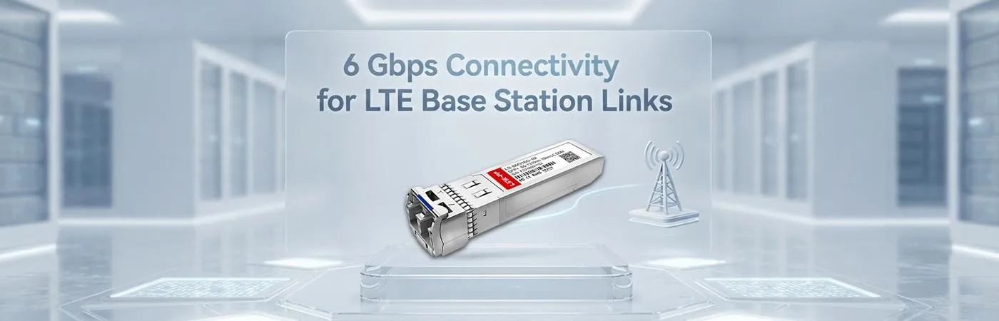 LS-SM316G-10I: 6 Gbps Connectivity for LTE Base Station Links