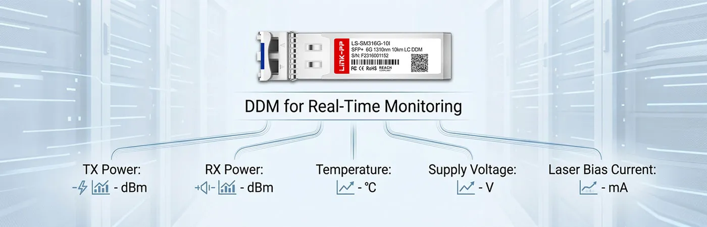 LS-SM316G-10I Module with DDM for Real-Time Monitoring
