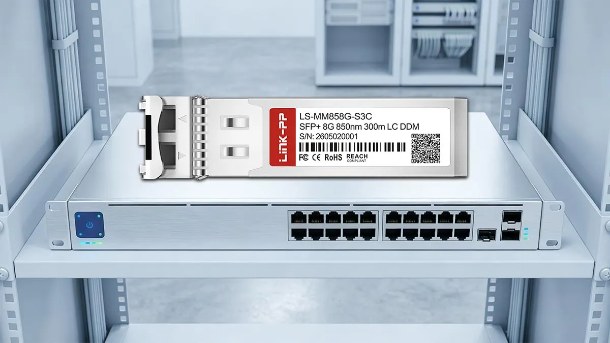 LINK-PP โมดูลออปติคอล LS-MM858G-S3C 8G SFP+