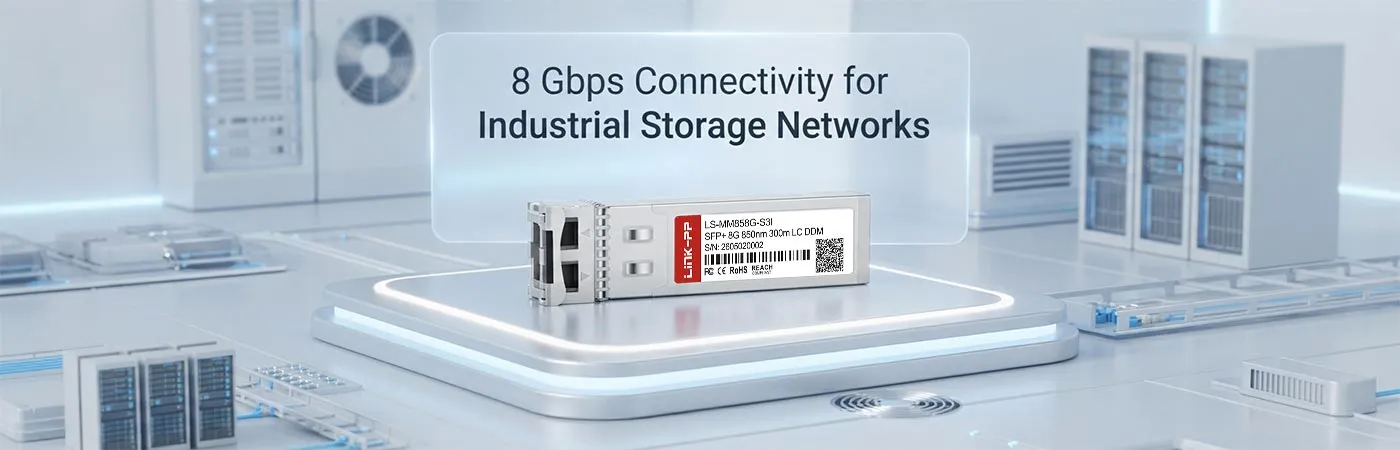 LS-MM858G-S3I: Konektivitas 8 Gbps untuk Jaringan Penyimpanan Industri