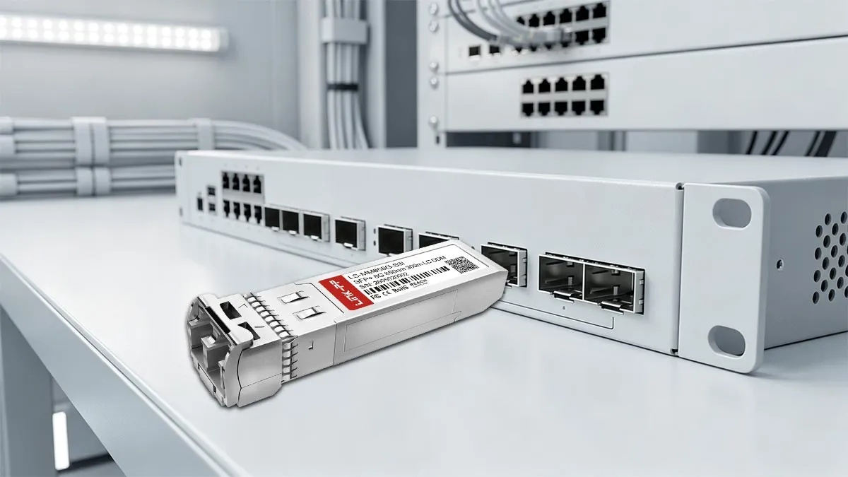 LINK-PP Demonstrasi Penggunaan LS-MM858G-S3I 8G SFP+