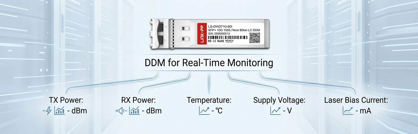LS-DW2710-80I Module with DDM for Real-Time Monitoring