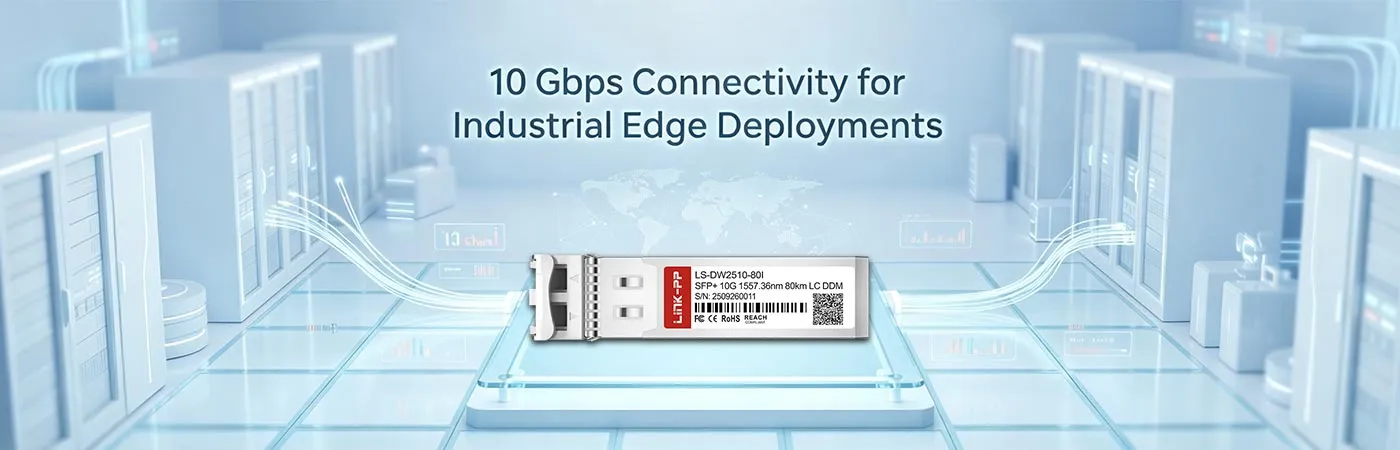 LS-DW2510-80I: 10 Gbps Connectivity for Industrial Edge Deployments