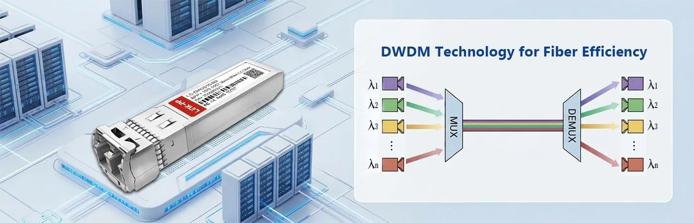 LS-DW2510-80I Module with DWDM Technology for Fiber Efficiency