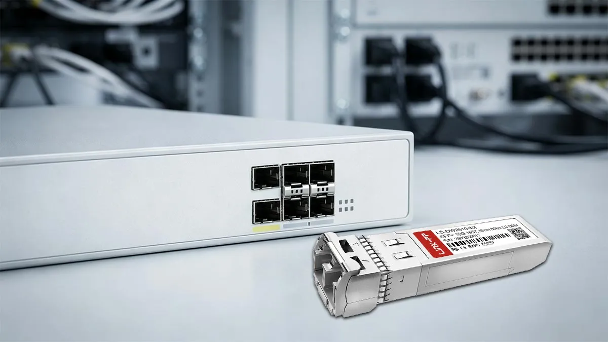 LINK-PP LS-DW2510-80I 10G SFP+ Usage Demonstration
