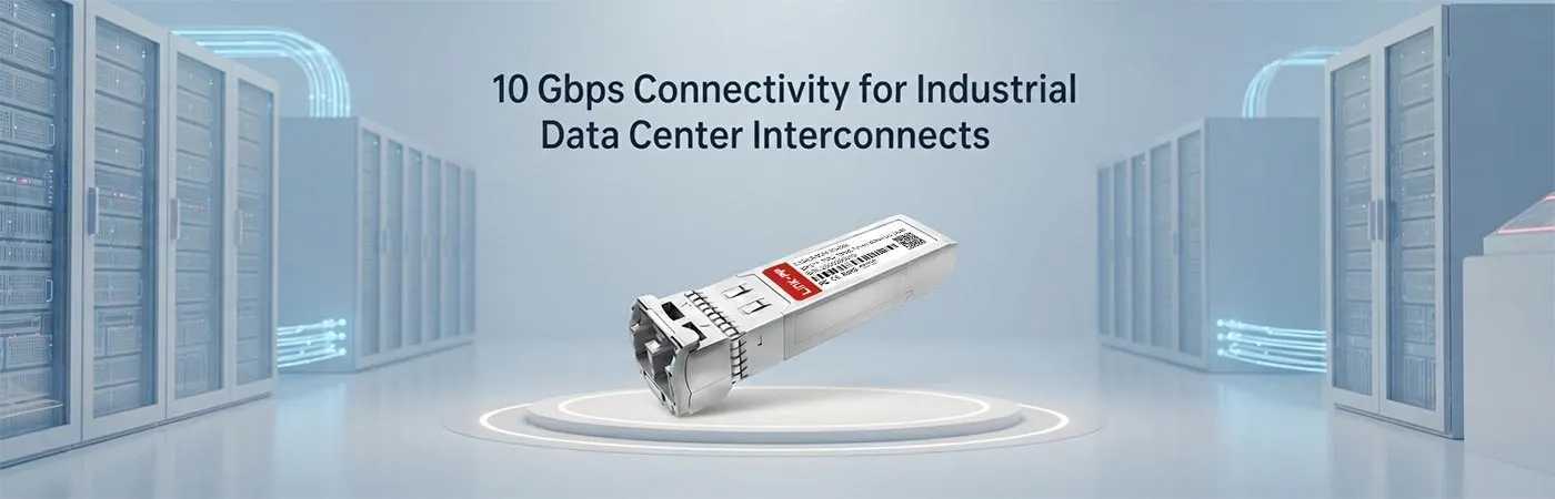 LS-DW2410-80I: 10 Gbps Connectivity for Industrial Data Center Interconnects