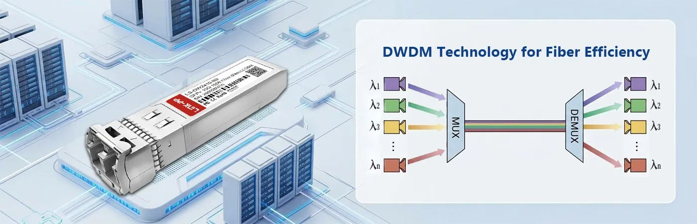 LS-DW2410-80I Module with DWDM Technology for Fiber Efficiency