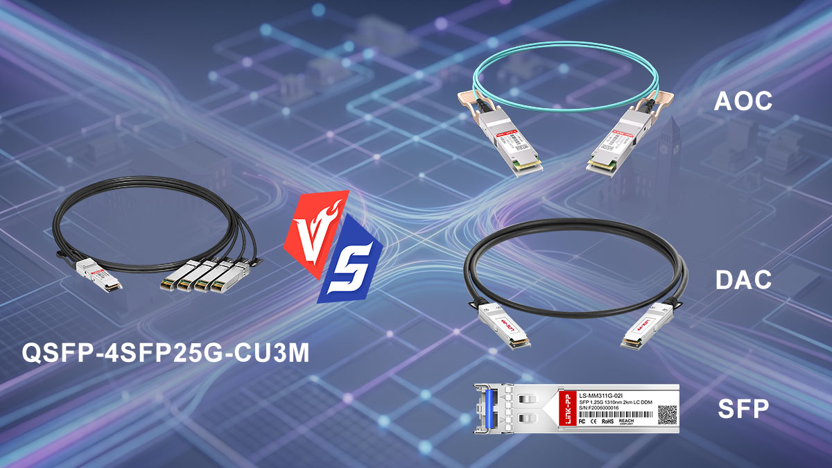 QSFP-4SFP25G-CU3M vs Other Connectivity Solutions