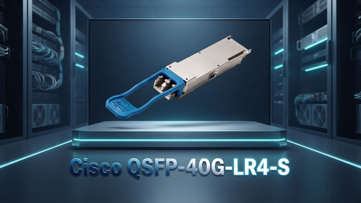 Understanding Cisco QSFP-40G-LR4-S and Its Market Position