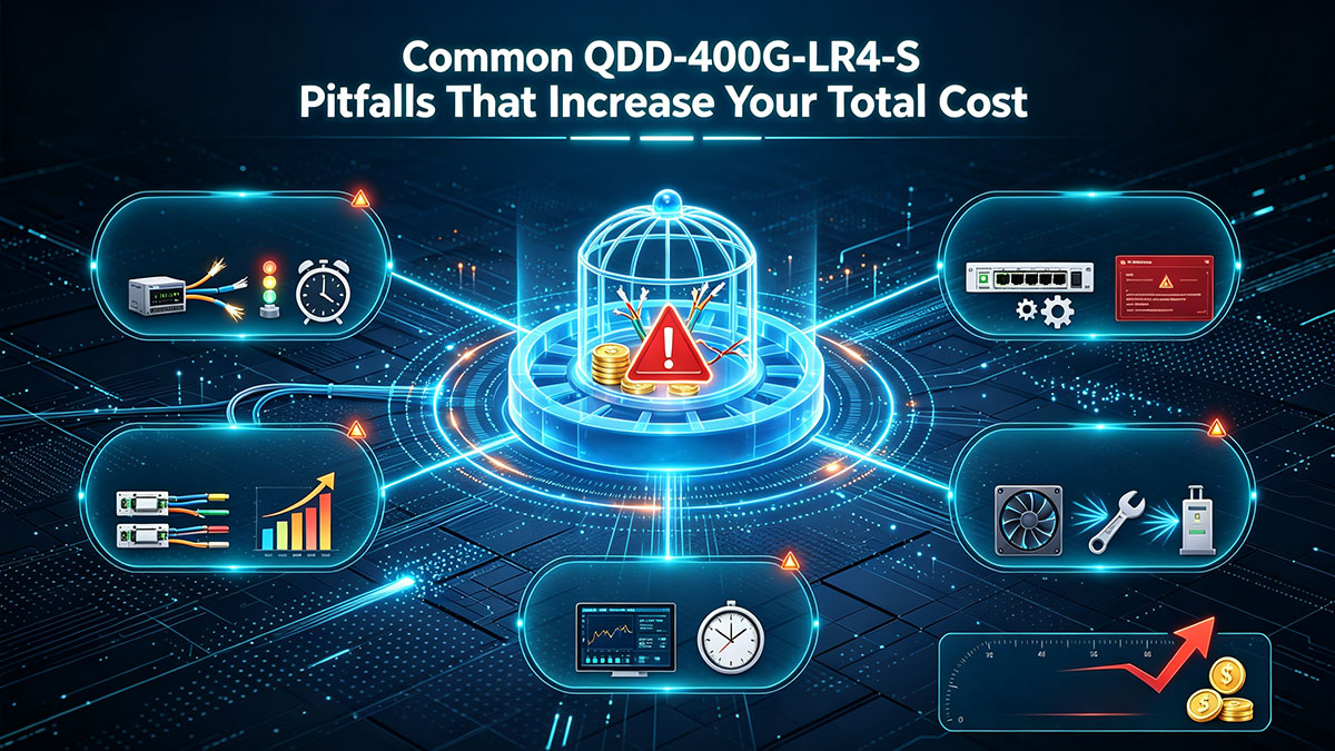 Common QDD-400G-LR4-S Pitfalls That Increase Your Total Cost