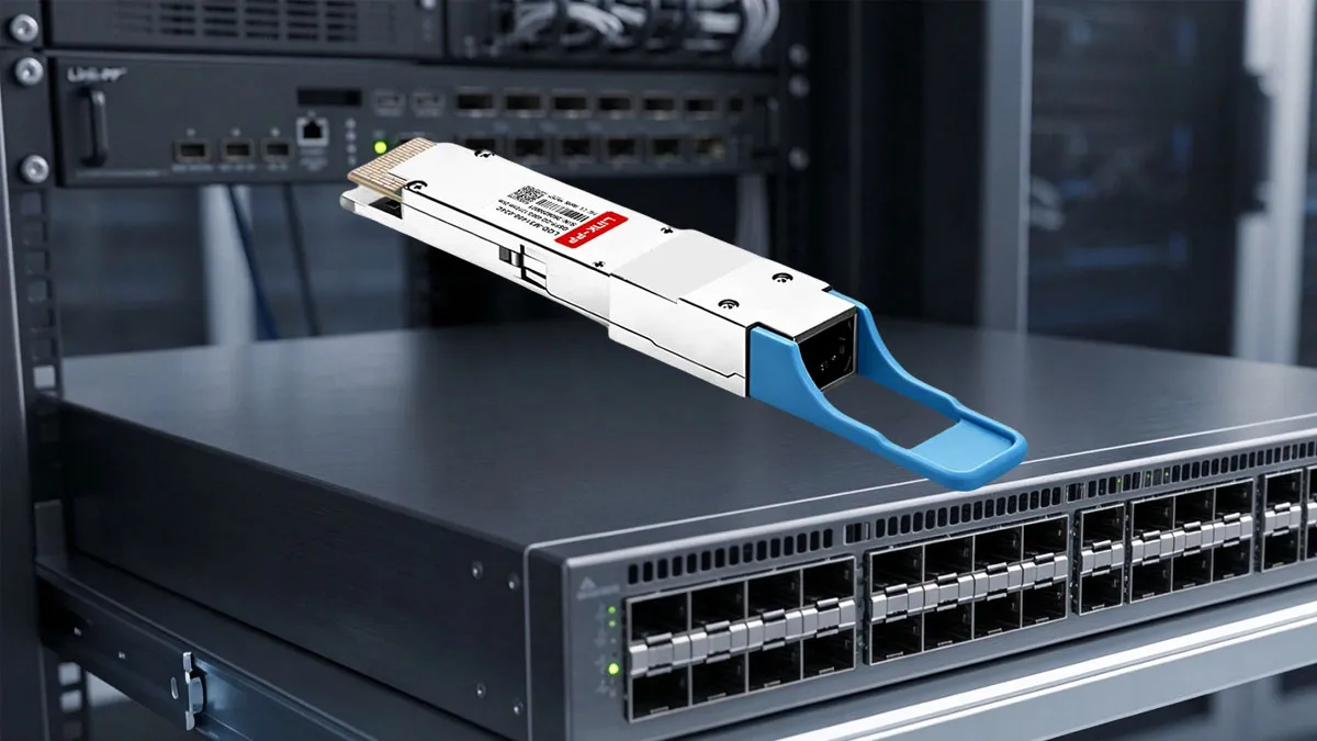Tương thích với Cisco QDD-XDR4-400G LINK-PP Mô-đun quang 400G QSFP-DD