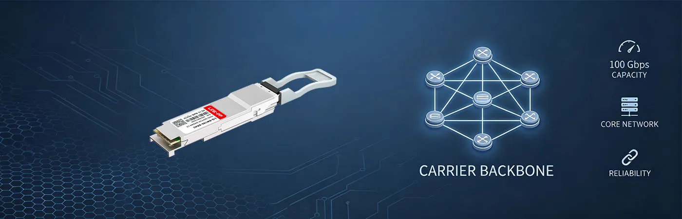 FN-TRAN-QSFP28-BiDi: การเชื่อมต่อ 100G สำหรับโครงข่ายหลักของผู้ให้บริการ