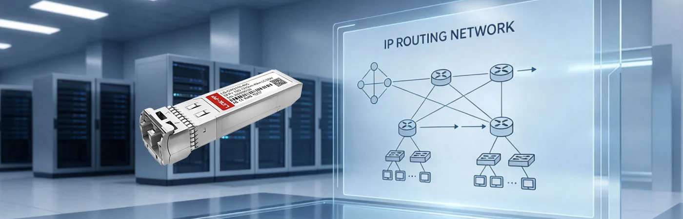 LS-CW3110-40C: 10G Connectivity for IP Routing Network