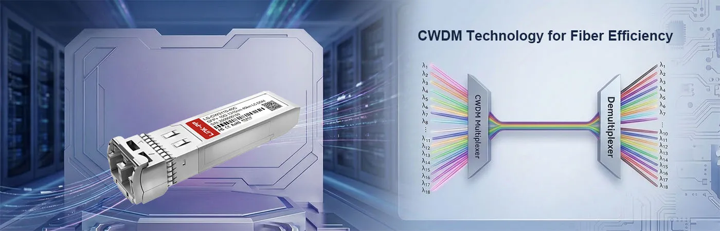 Modul LS-CW3110-40C dengan Teknologi CWDM untuk Efisiensi Serat Optik