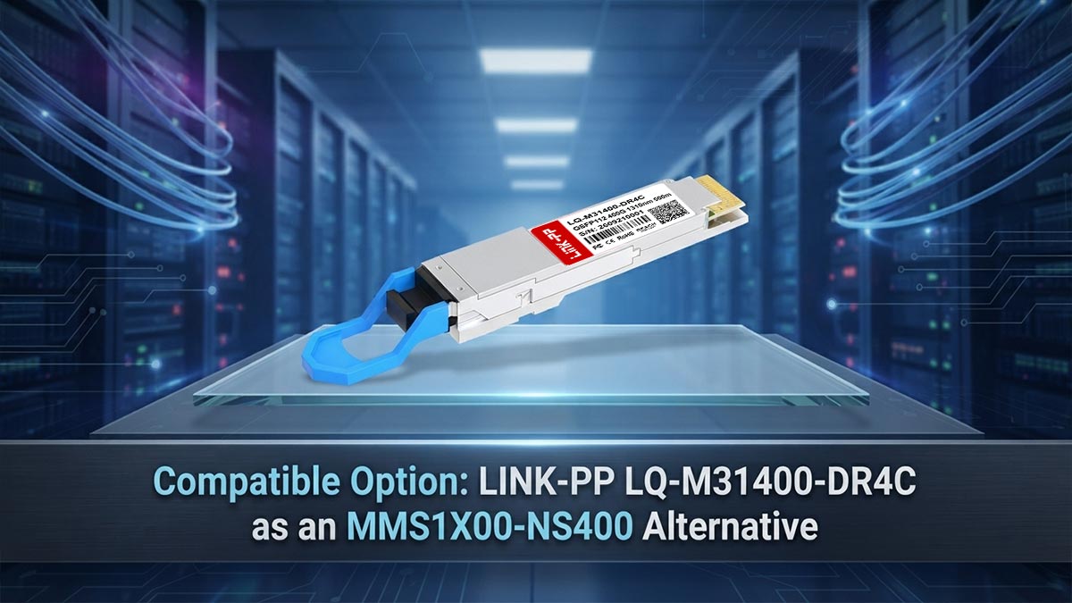 Compatible Option: LINK-PP LQ-M31400-DR4C as an MMS1X00-NS400 Alternative