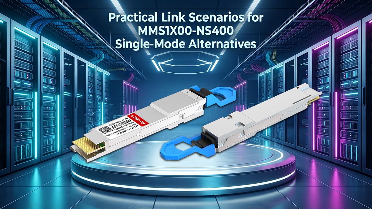 Practical Link Scenarios for MMS1X00-NS400 Single-Mode Alternatives