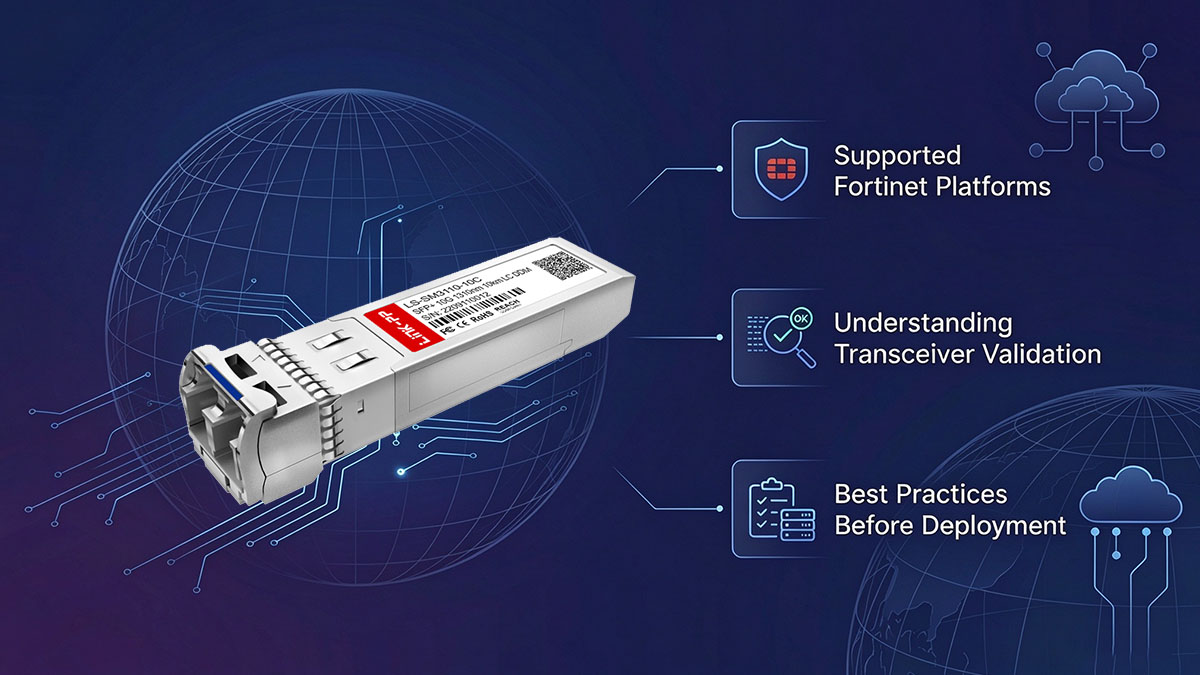 Compatibility with Fortinet Network Equipment