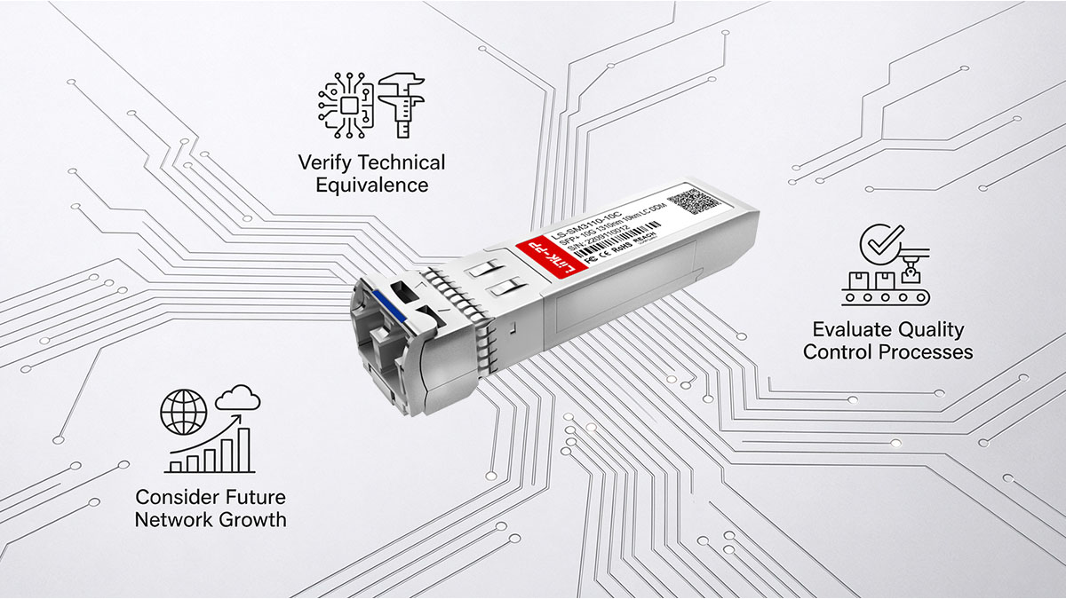 Best Practices for Selecting the Right FN-TRAN-SFP+LR Alternative