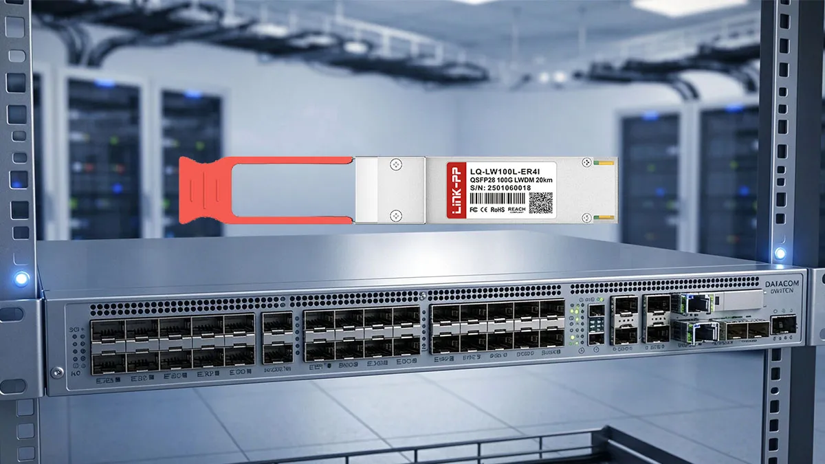LINK-PP LQ-LW100L-ER4I 100G QSFP28 Optical Module