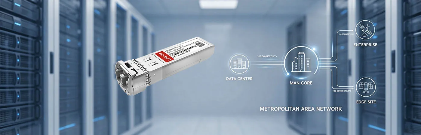LS-DW3710-40C: 10G Connectivity for Metropolitan Area Network
