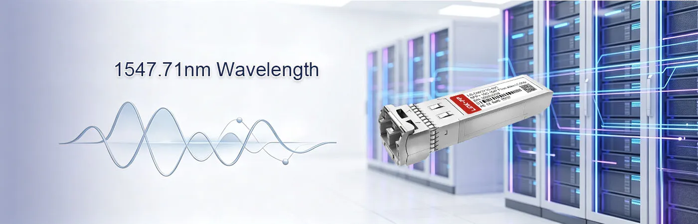 โมดูล LS-DW3710-40C ที่มีความยาวคลื่น 1547.71 นาโนเมตร