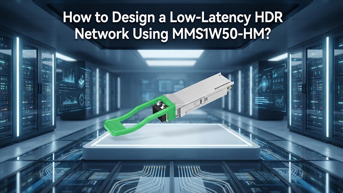 How to Design a Low-Latency HDR Network Using MMS1W50-HM