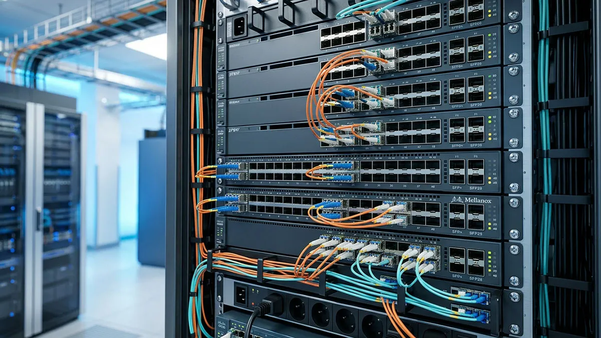 LINK-PP Demonstrasi Penggunaan LS-CW4510-40C 10G SFP+