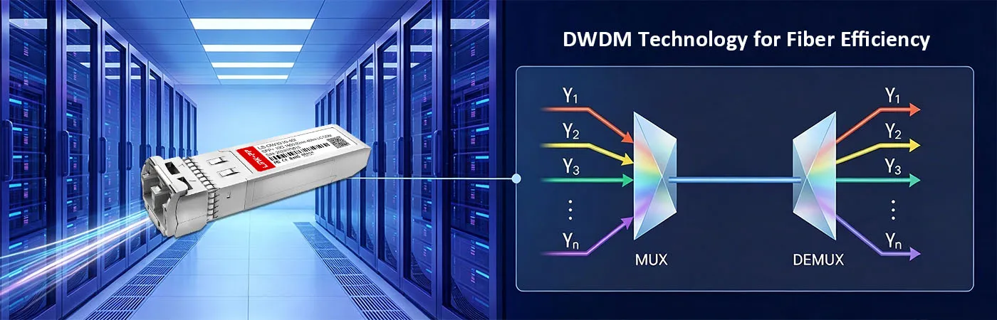 LS-DW1810-80C Module with DWDM Technology for Fiber Efficiency