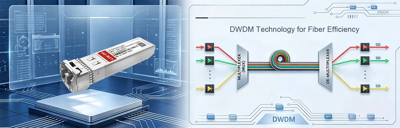 LS-DW2010-80C Module with DWDM Technology for Fiber Efficiency