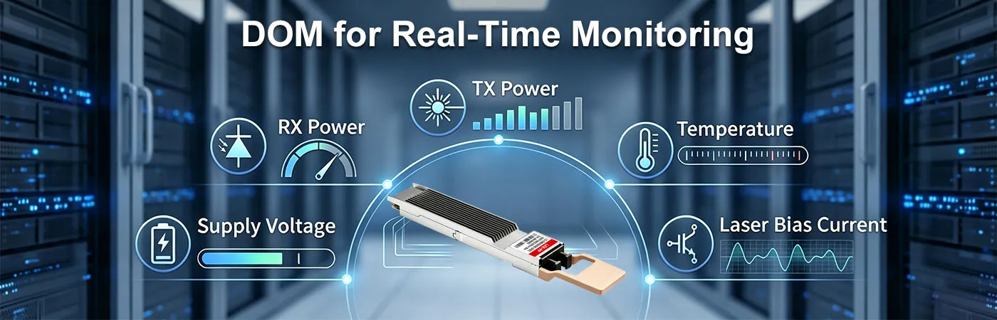LO-DM85800B-SR8C Module with DOM for Real-Time Monitoring